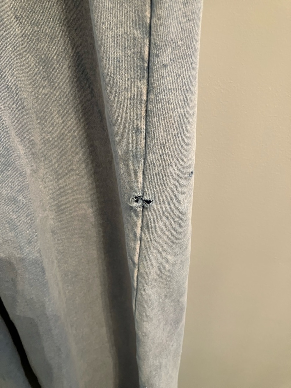 Z Supply Light Wash Drawstring Lounge Pants - Picture 2 of 4